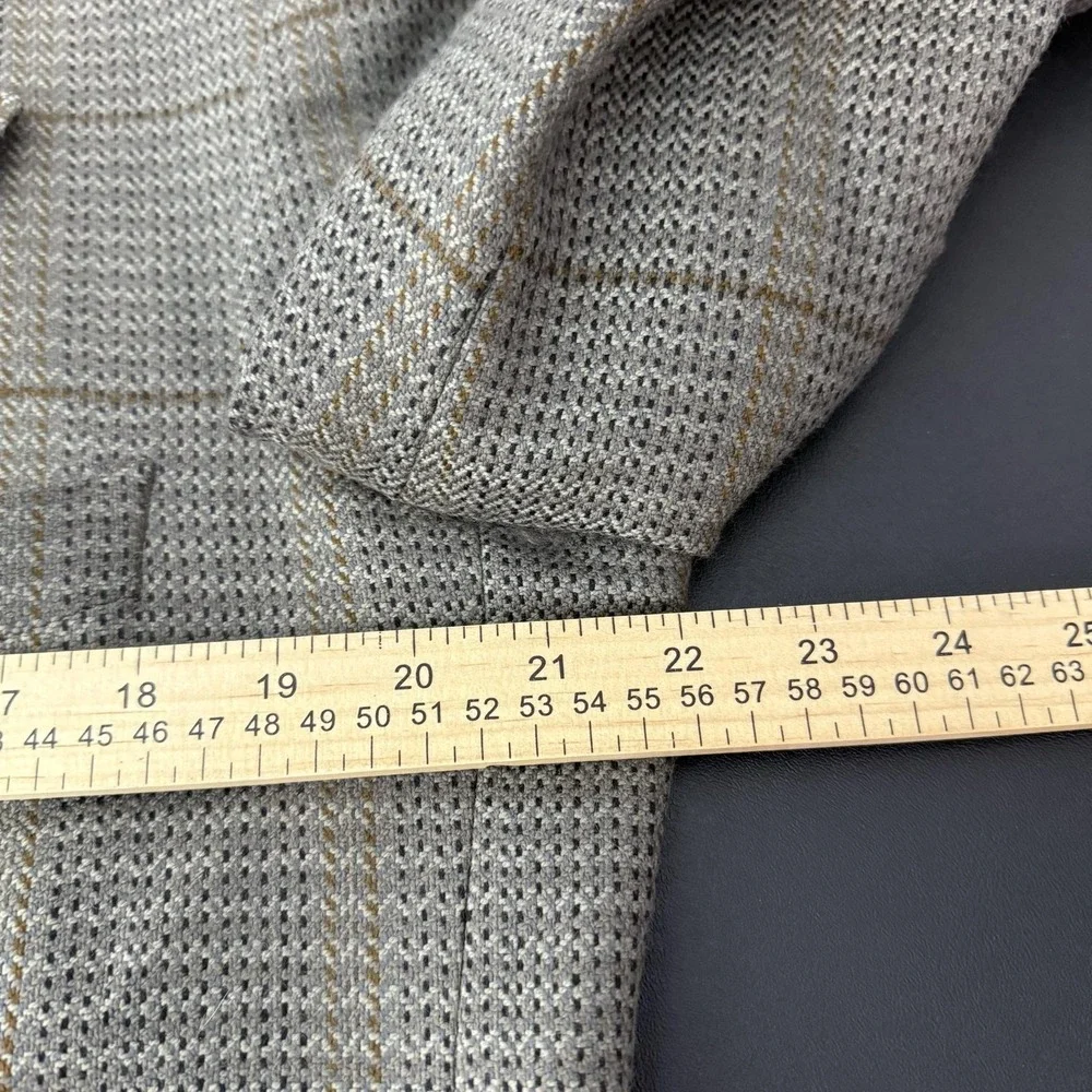 Vintage MANI Giorgio Armani Sport Coat Mens 44 Wool Double Breasted Italy 90s